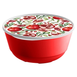 Чаша Bergamo 2,0 л. с крышкой (оливки) 1657